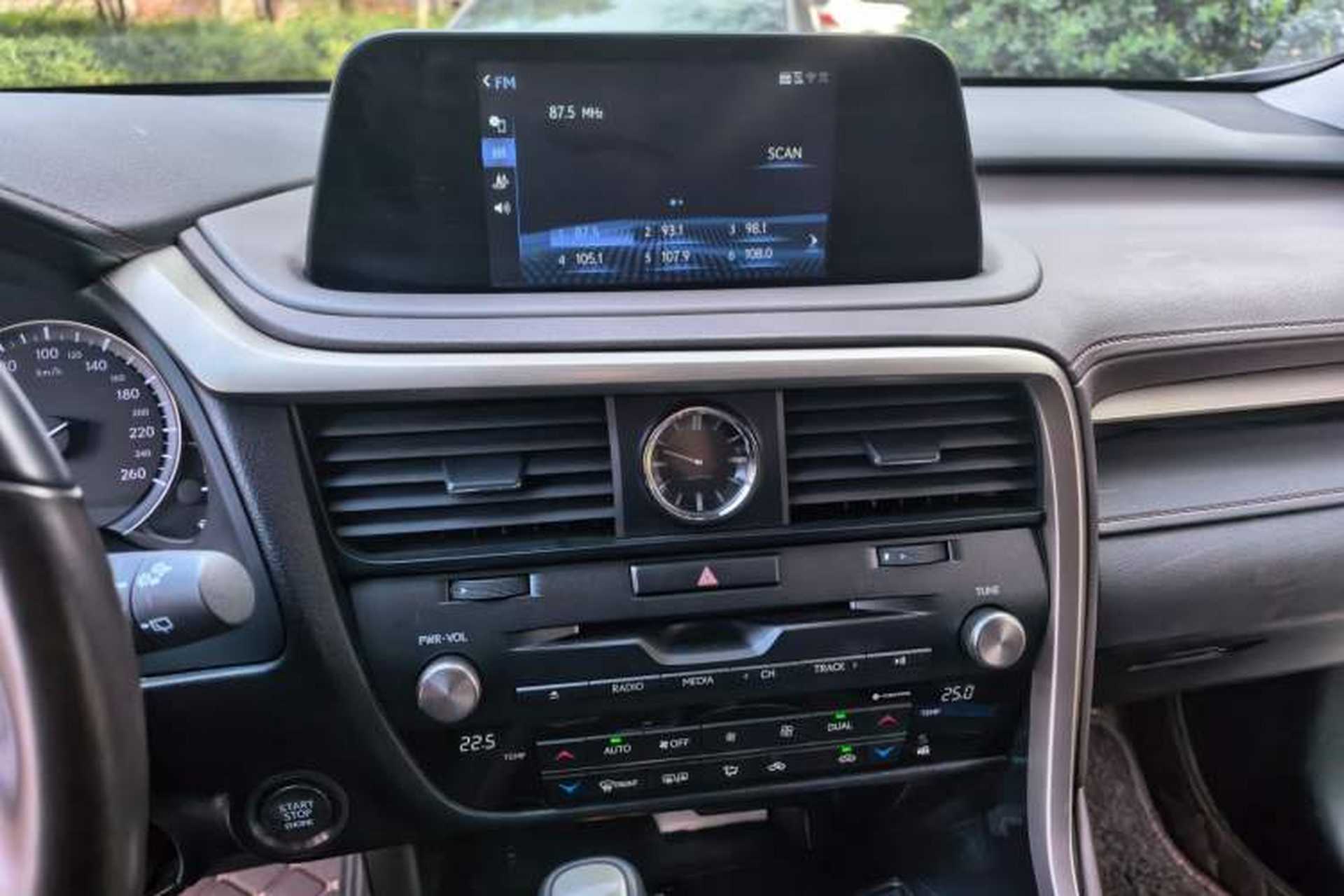 Used Lexus RX 2020 Facelifted 300 4x4 Elegant Edition Audio And AC Panel