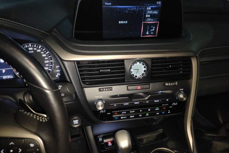 Used Lexus RX 2020 300 Two-Wheel Drive Elite Edition China VI Standard Audio And AC Panel