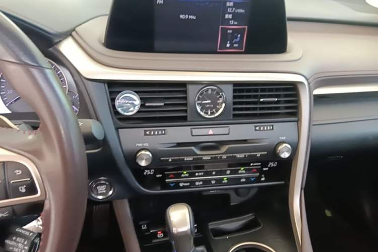 Used Lexus RX 2020 300 4x4 Elegant Edition China VI Audio And AC Panel