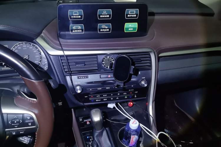 Used Lexus RX 2020 Facelifted 300 4x4 Elegant Edition Audio And AC Panel