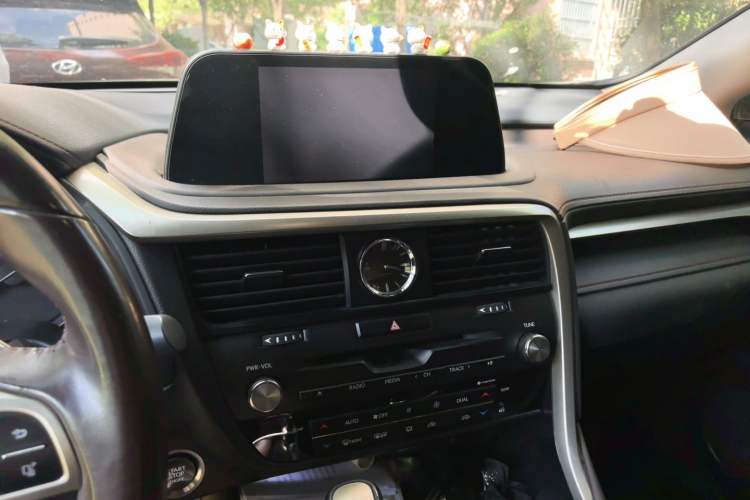 Used Lexus RX 2020 Revised Version 300 Two-Wheel Drive Comfort Edition Audio And AC Panel