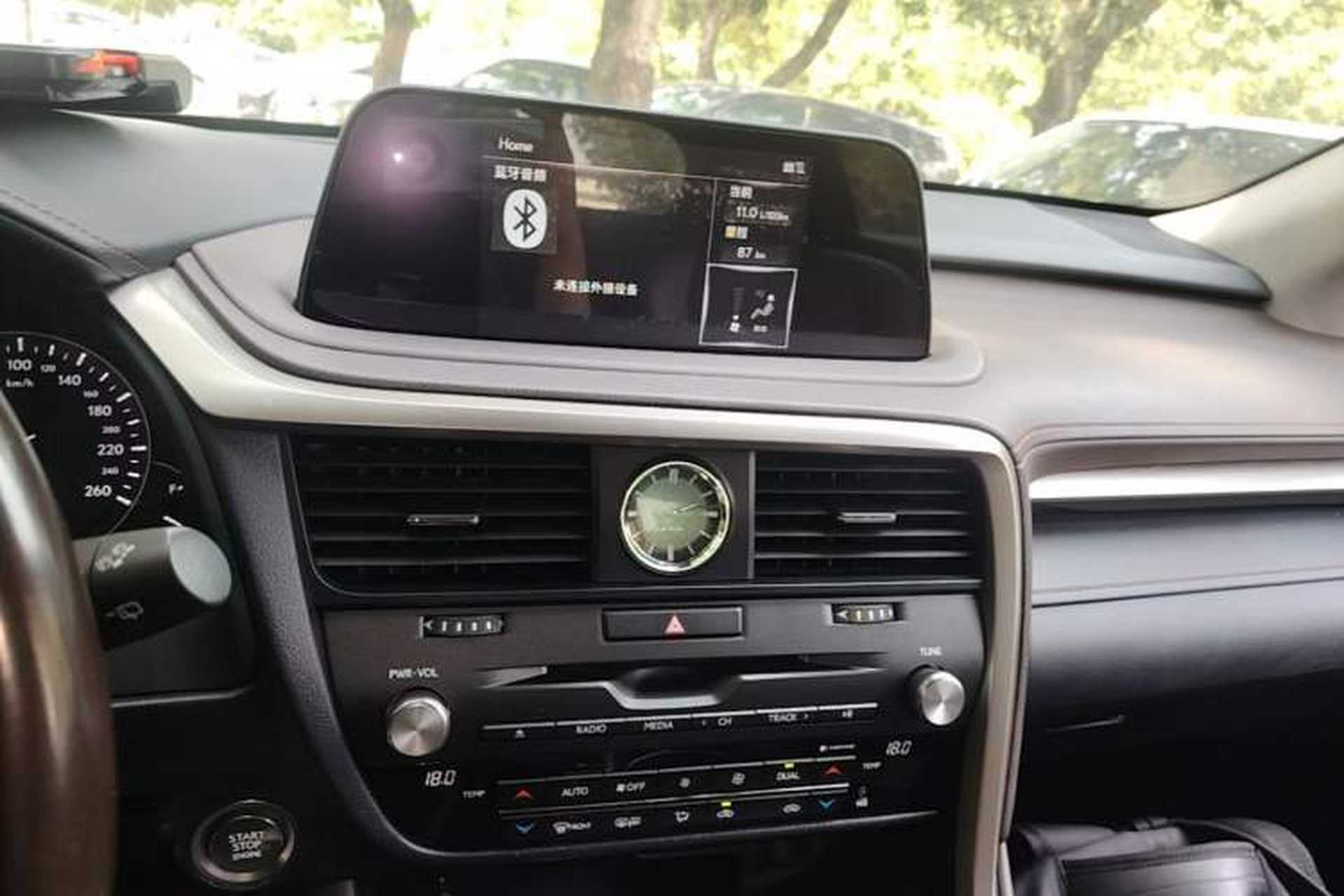 Used Lexus RX 2020 Revised Version 300 Two-Wheel Drive Comfort Edition Audio And AC Panel