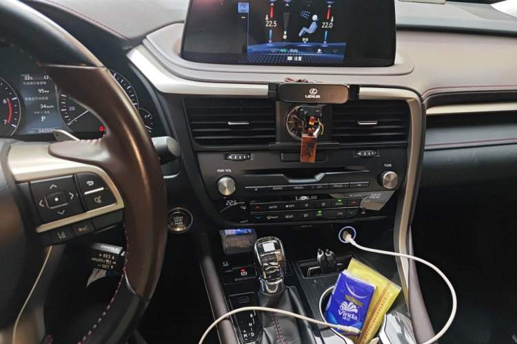 Used Lexus RX 2020 Facelifted 300 4x4 Elegant Edition Audio And AC Panel
