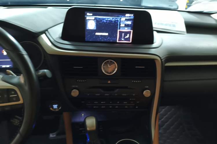Used Lexus RX 2020 Facelifted 300 4x4 Elegant Edition Audio And AC Panel