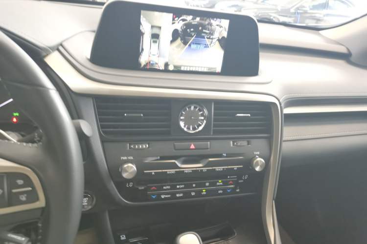 Used Lexus RX 2020 Revised Version 300 Two-Wheel Drive Elite Edition Audio And AC Panel