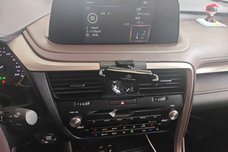 Used Lexus RX 2020 Revised Version 300 Two-Wheel Drive Comfort Edition Audio And AC Panel