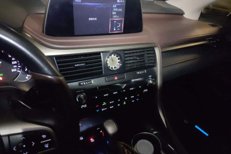 Used Lexus RX 2020 Facelifted 300 4x4 Elegant Edition Audio And AC Panel