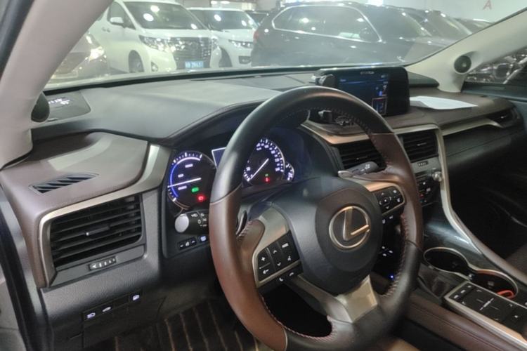 Used Lexus RX 2020 450h Four-Wheel Drive Elegant Edition China VI Standard Center Console