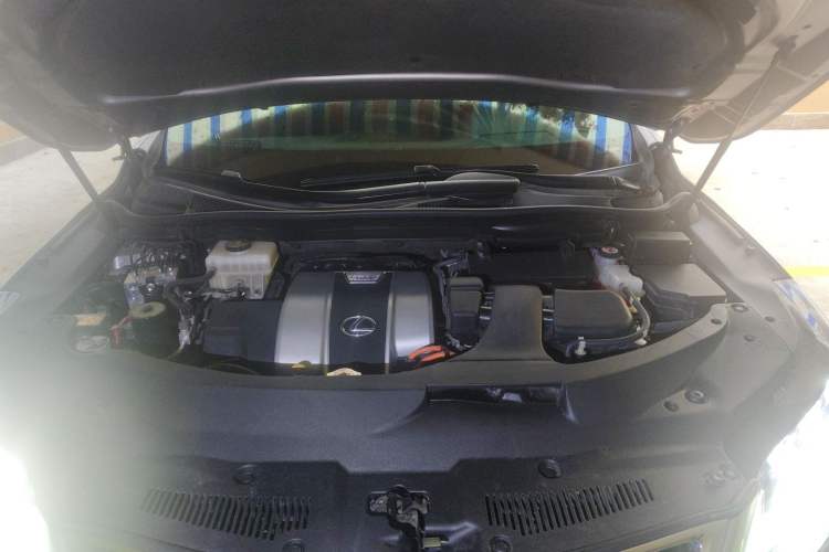 Used Lexus RX 2020 450h Four-Wheel Drive Luxury Edition China VI Standard Engine Bay