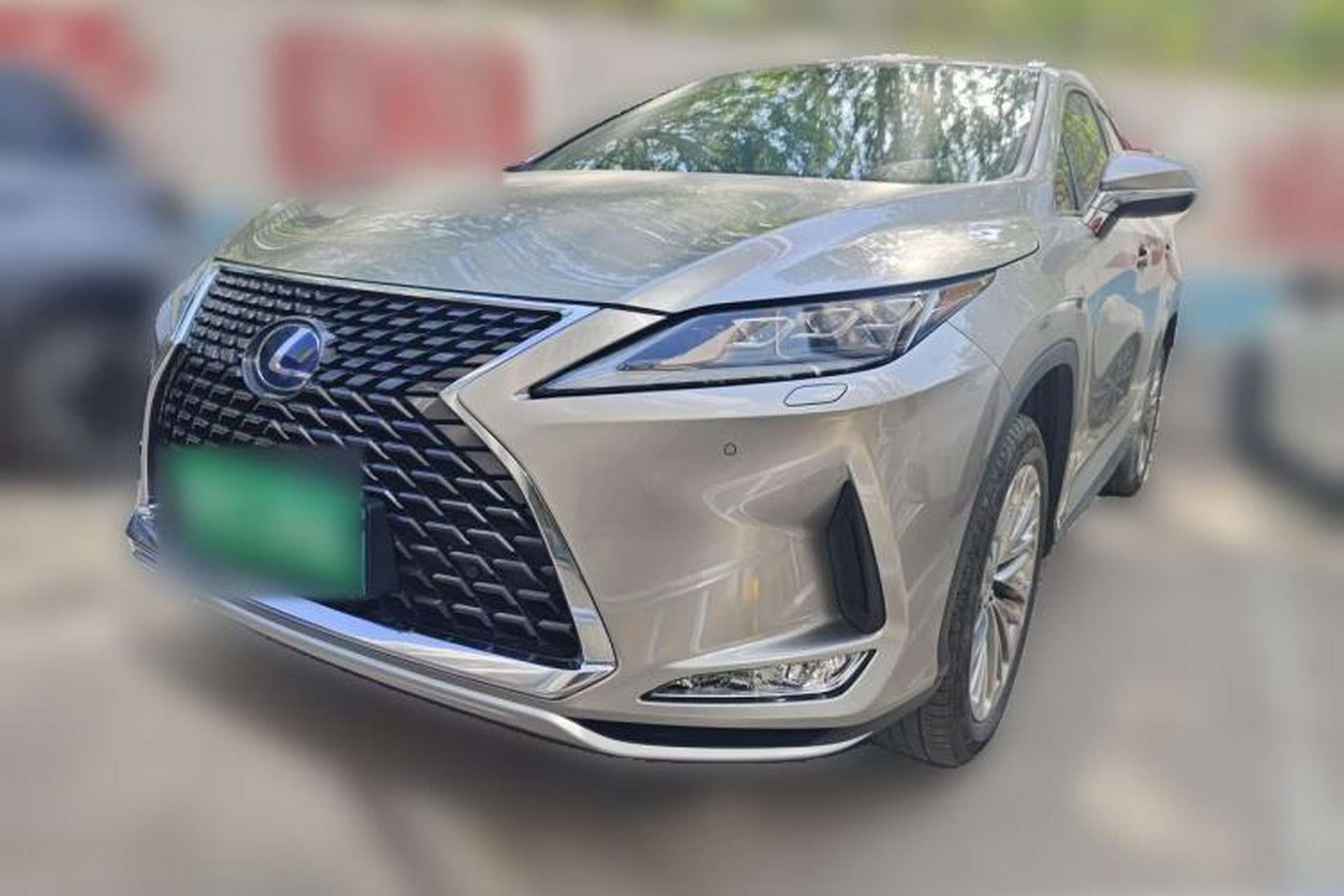 Used Lexus RX 2020 450hL Four-Wheel Drive Elegant Edition 7-Seater China V Emission Standard Front Left 45 Deg