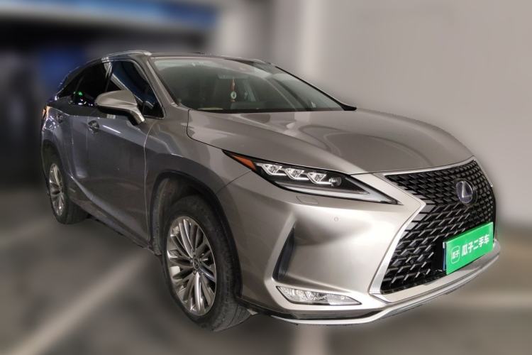 Used Lexus RX 2020 Revised Version 450hL Four-Wheel Drive Elegant Edition 7 Seats Front Right 45 Deg