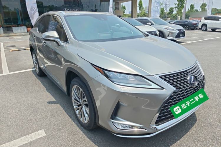 Used Lexus RX 2020 Revised Version 450hL Four-Wheel Drive Elegant Edition 7 Seats Front Right 45 Deg