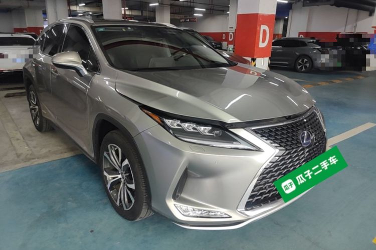 Used Lexus RX 2020 450h Four-Wheel Drive Elegant Edition China VI Standard Front Right 45 Deg