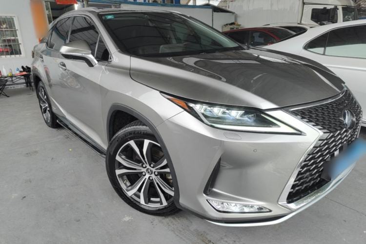 Used Lexus RX 2020 450h Four-Wheel Drive Elegant Edition China VI Standard Front Right 45 Deg