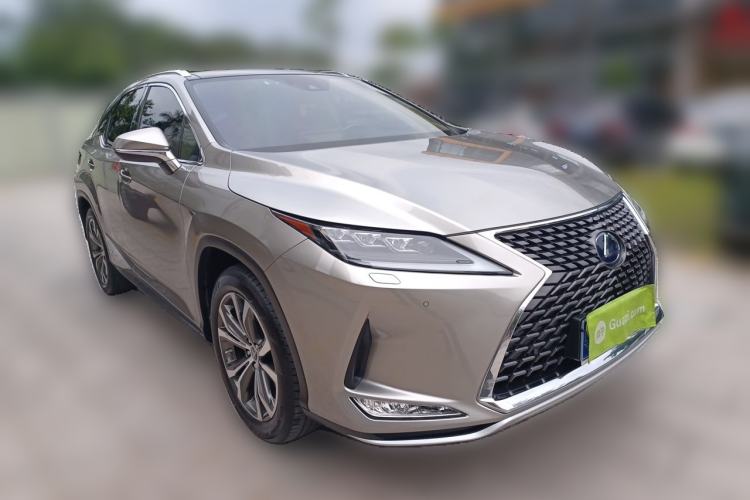 Used Lexus RX 2020 Facelift 450h Four-Wheel Drive Luxury Edition Front Right 45 Deg