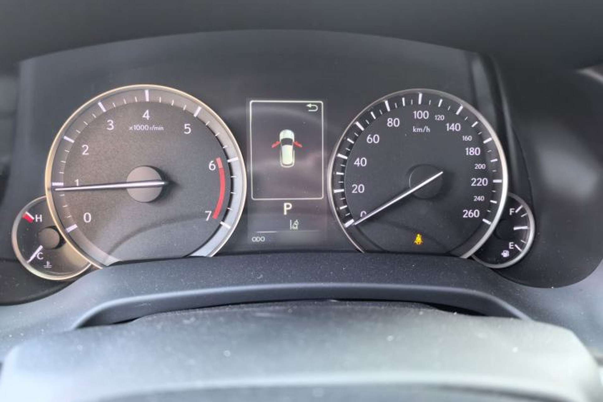 Used Lexus RX 2020 Facelifted 300 4x4 Elegant Edition Instrument Cluster