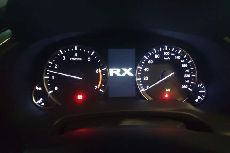 Used Lexus RX 2020 Revised Version 300 Two-Wheel Drive Elite Edition Instrument Cluster