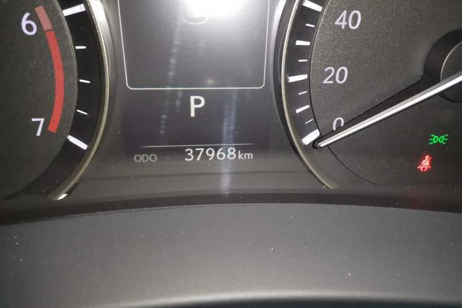 Used Lexus RX 2020 Facelifted 300 4x4 Elegant Edition Odometer Close Up