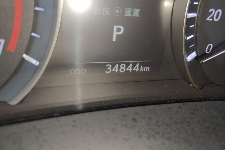 Used Lexus RX 2020 Facelifted 300 4x4 Elegant Edition Odometer Close Up