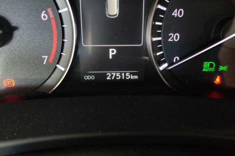 Used Lexus RX 2020 Facelifted 300 4x4 Elegant Edition Odometer Close Up