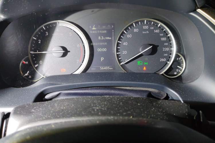 Used Lexus RX 2020 Facelifted 300 4x4 Elegant Edition Odometer Close Up