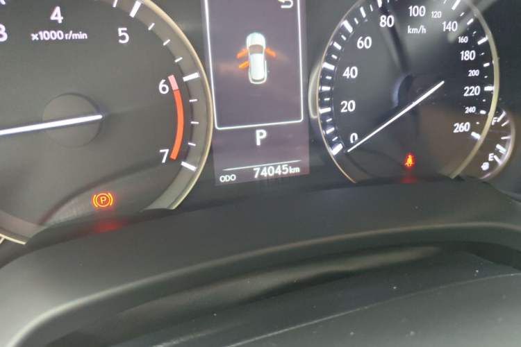 Used Lexus RX 2020 Facelifted 300 4x4 Elegant Edition Odometer Close Up