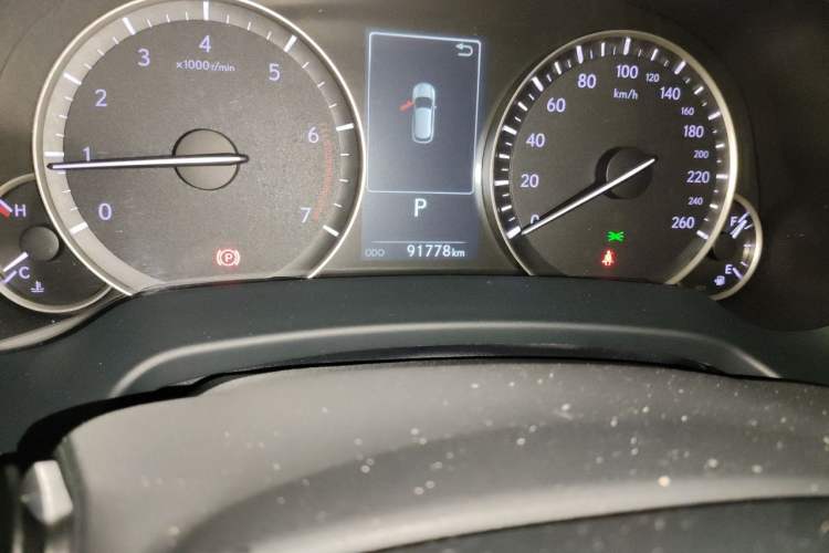 Used Lexus RX 2020 300 4x4 Elegant Edition China VI Odometer Close Up