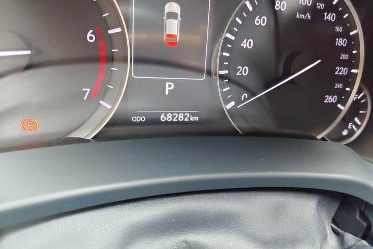 Used Lexus RX 2020 300 4x4 Elegant Edition China VI Odometer Close Up