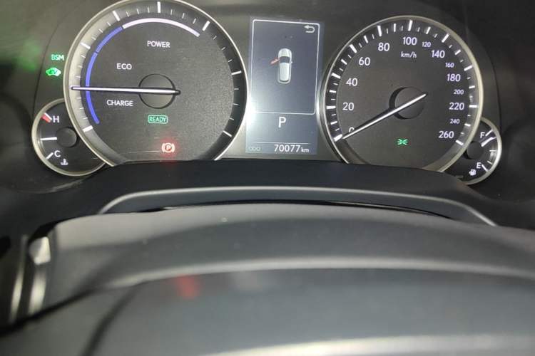Used Lexus RX 2020 450h Four-Wheel Drive Elegant Edition China VI Standard Odometer Close Up