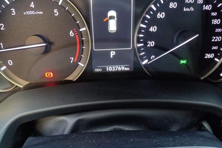 Used Lexus RX 2020 300 Two-Wheel Drive Elite Edition China VI Standard Odometer Close Up