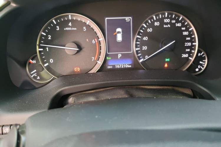Used Lexus RX 2020 Revised Version 300 Two-Wheel Drive Elite Edition Odometer Close Up