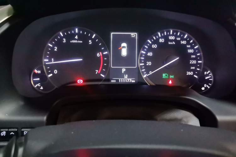Used Lexus RX 2020 Facelifted 300 4x4 Elegant Edition Odometer Close Up