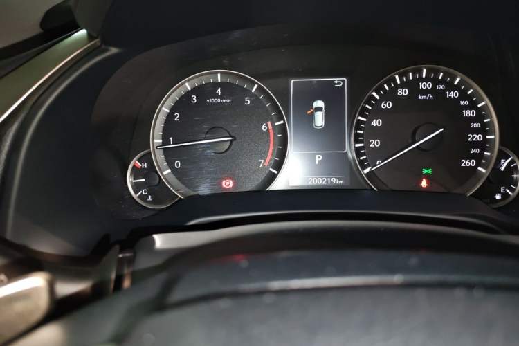 Used Lexus RX 2020 300 4x4 Elegant Edition China VI Odometer Close Up