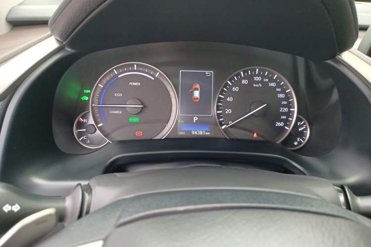 Used Lexus RX 2020 Facelift 450h Four-Wheel Drive Luxury Edition Odometer Close Up