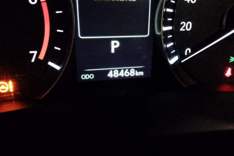 Used Lexus RX 2020 Facelifted 300 4x4 Elegant Edition Odometer Close Up