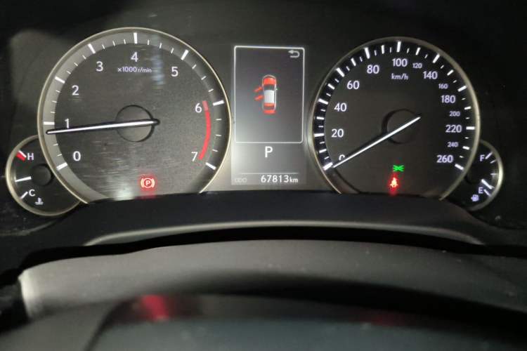 Used Lexus RX 2020 Revised Version 300 Two-Wheel Drive Comfort Edition Odometer Close Up