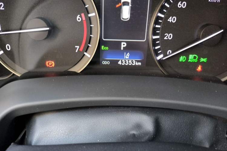 Used Lexus RX 2020 Revised Version 300 Two-Wheel Drive Comfort Edition Odometer Close Up