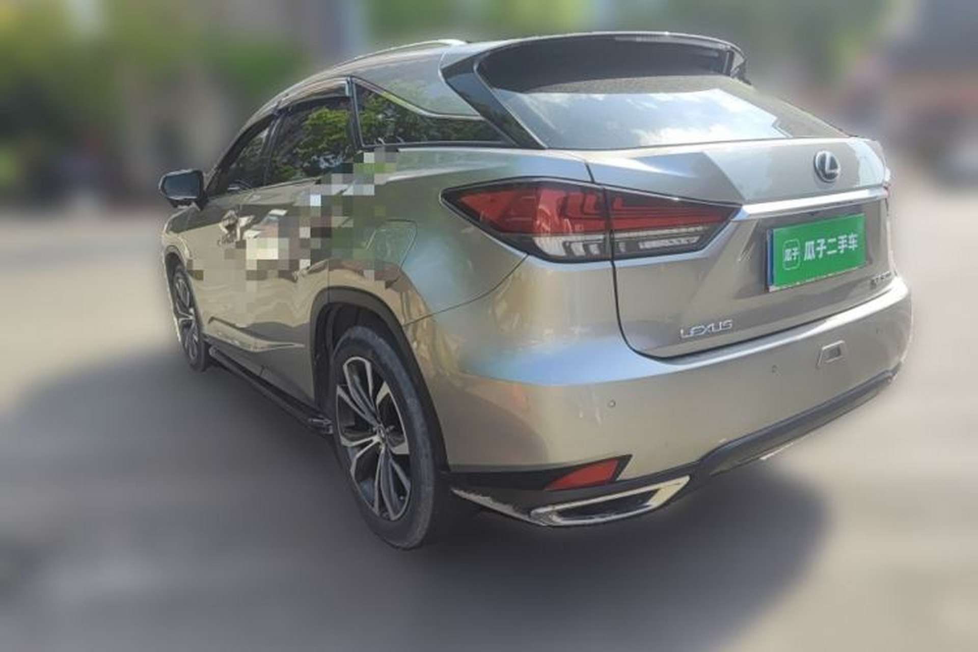 Used Lexus RX 2020 Facelifted 300 4x4 Elegant Edition Rear Left 45 Deg