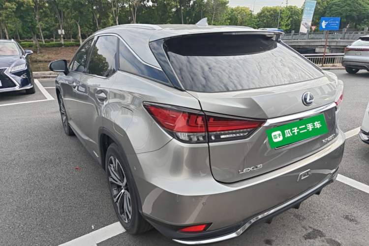 Used Lexus RX 2020 Revised Version 450h Four-Wheel Drive Elegant Edition Rear Left 45 Deg