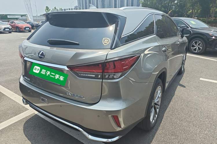 Used Lexus RX 2020 Revised Version 450hL Four-Wheel Drive Elegant Edition 7 Seats Rear Right 45 Deg