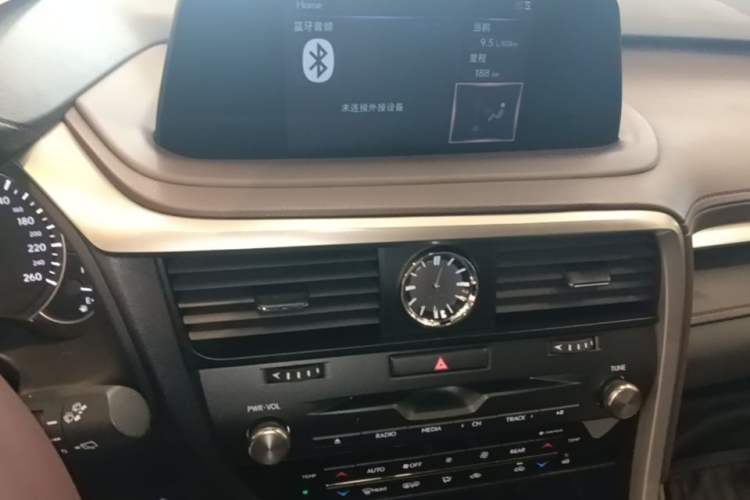 Used Lexus RX 2020 Revised Version 450hL Four-Wheel Drive Elegant Edition 7 Seats Audio And AC Panel