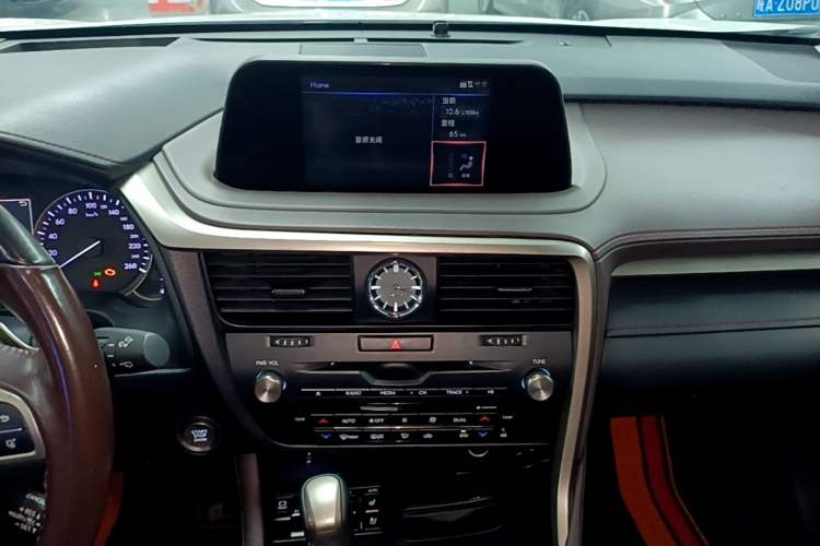 Used Lexus RX 2020 Facelifted 300 4x4 Elegant Edition Audio And AC Panel