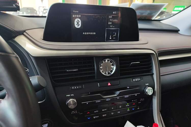 Used Lexus RX 2020 Revised Version 300 Two-Wheel Drive Comfort Edition Audio And AC Panel