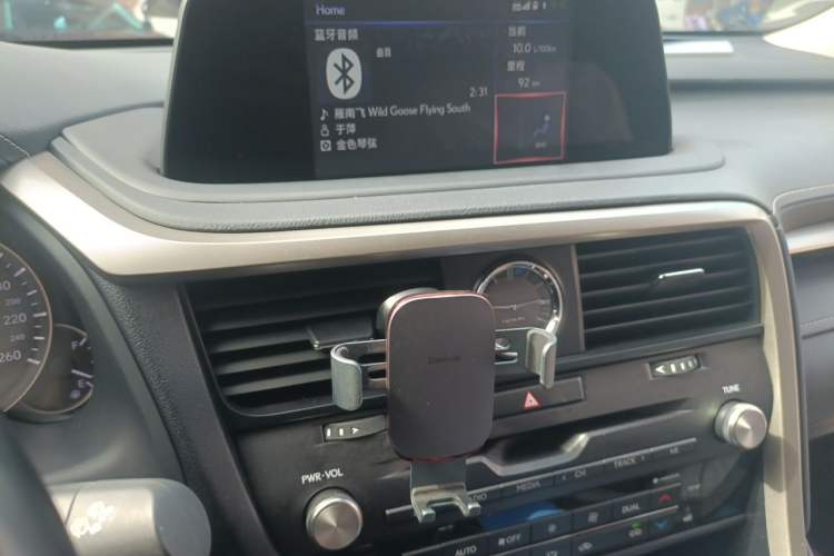 Used Lexus RX 2020 Revised Version 300 Two-Wheel Drive Comfort Edition Audio And AC Panel
