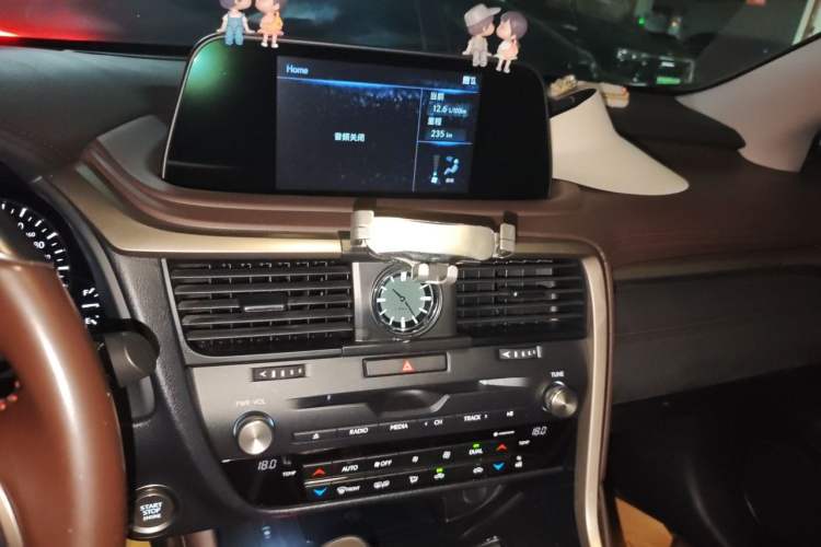 Used Lexus RX 2020 Facelifted 300 4x4 Elegant Edition Audio And AC Panel