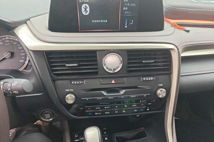 Used Lexus RX 2020 Facelifted 300 4x4 Elegant Edition Audio And AC Panel