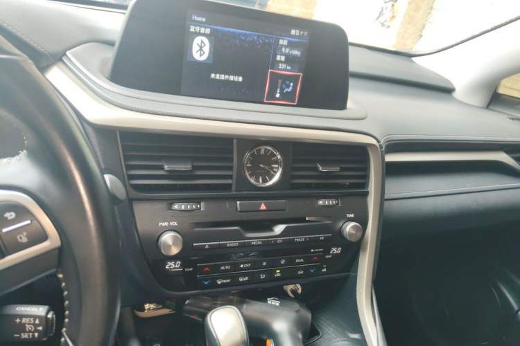Used Lexus RX 2020 Revised Version 300 Two-Wheel Drive Comfort Edition Audio And AC Panel
