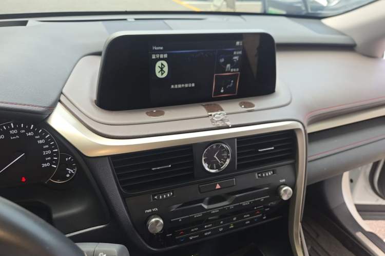 Used Lexus RX 2020 Revised Version 450h Four-Wheel Drive Elegant Edition Audio And AC Panel