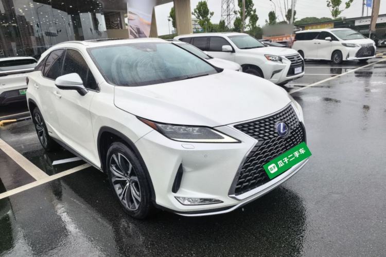 Used Lexus RX 2020 Revised Version 450h Four-Wheel Drive Elegant Edition Front Right 45 Deg