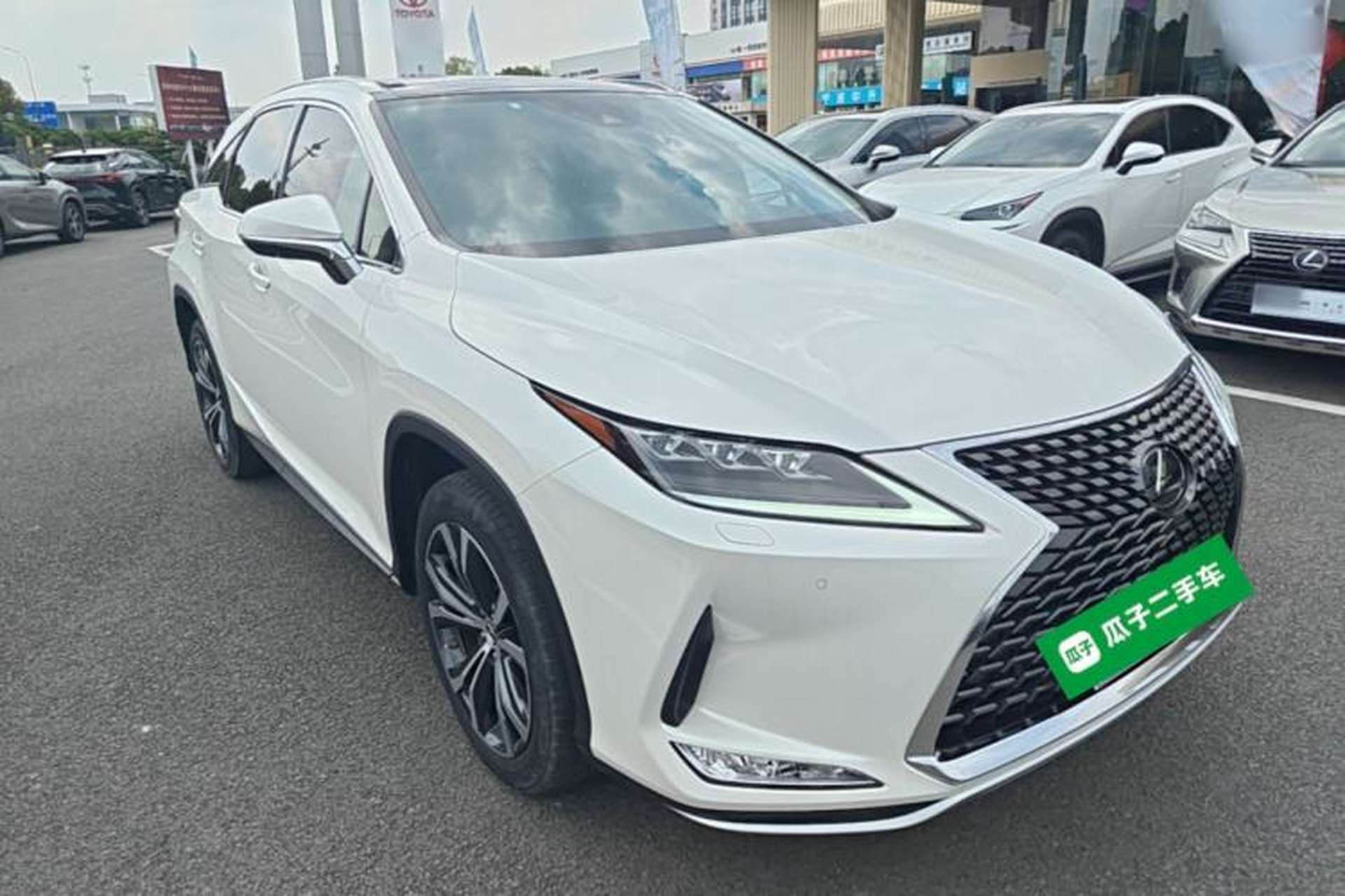 Used Lexus RX 2020 Facelifted 300 4x4 Elegant Edition Front Right 45 Deg